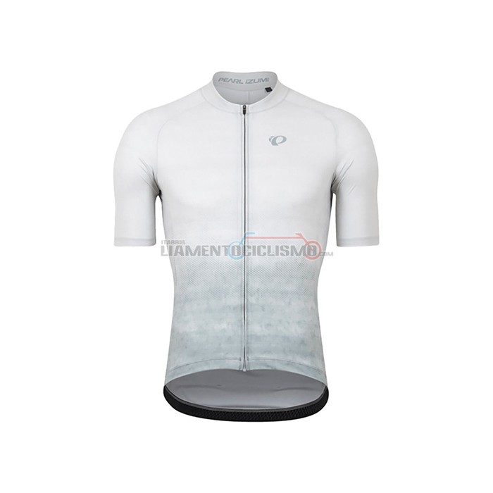 Abbigliamento Ciclismo Pearl Izumi Manica Corta 2021 Bianco Grigio